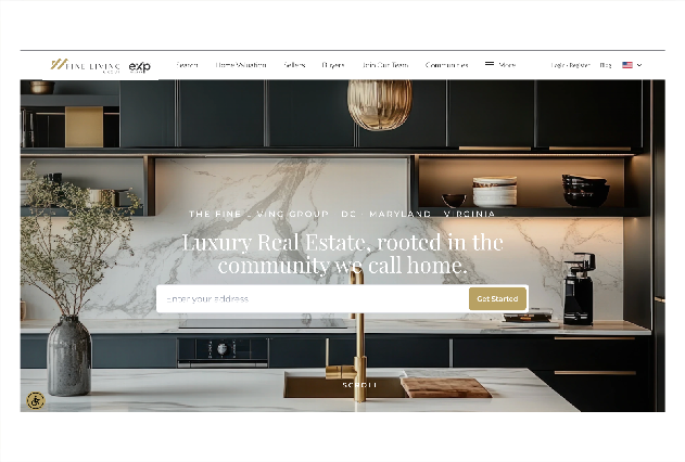 The Fine Living Group — Homepage